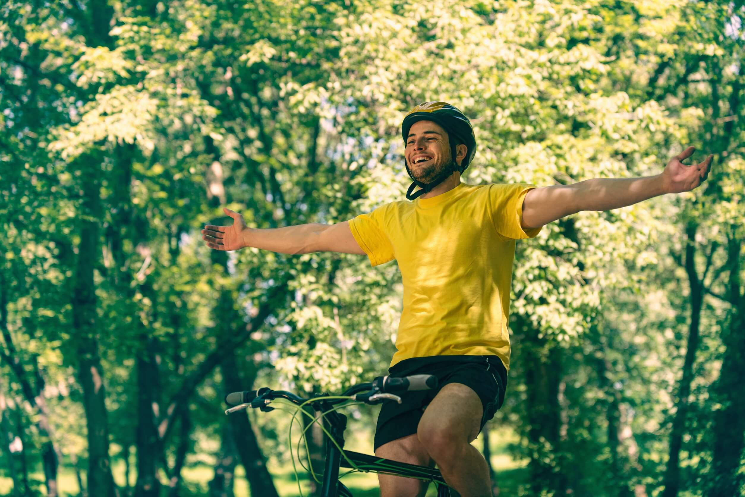 Fietsen helpt je fit te blijven en voor je mentale gezondheid te zorgen.