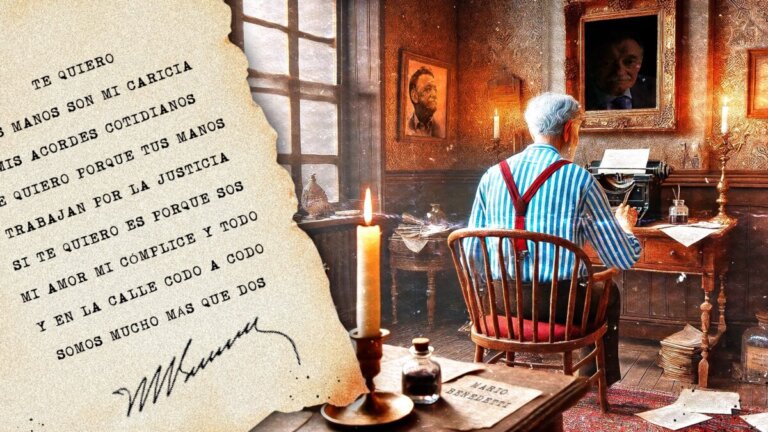 De beste korte liefdesgedichten van Mario Benedetti om op te dragen aan je geliefden